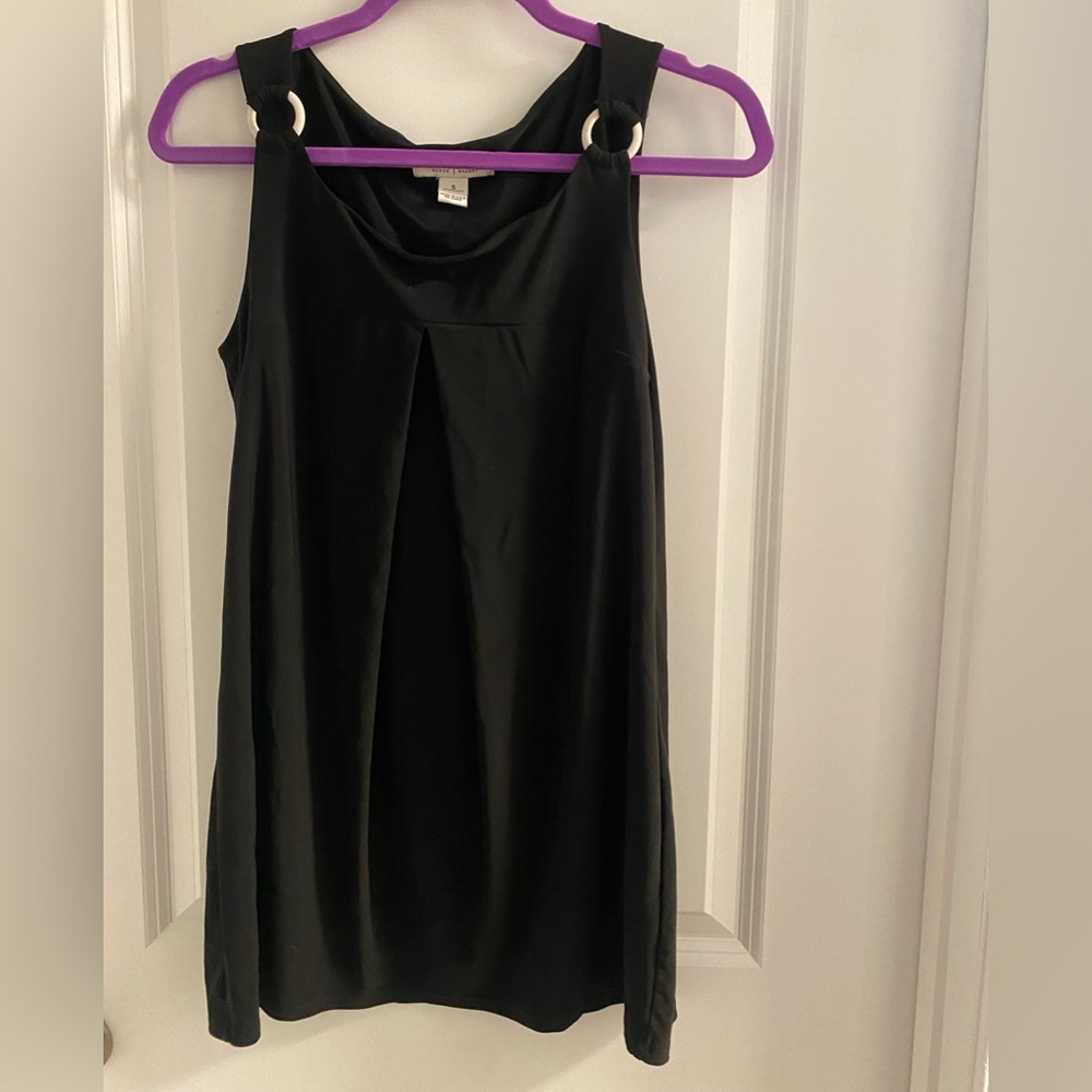 Dressy black tank